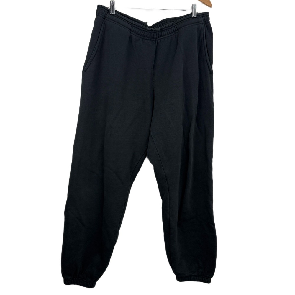 Entire Studios  Sweat Pants Mens 2XL Black Heavy Organic Cotton 34x30 *